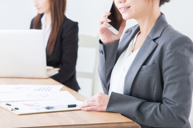しつこい電話営業はほとんど無い